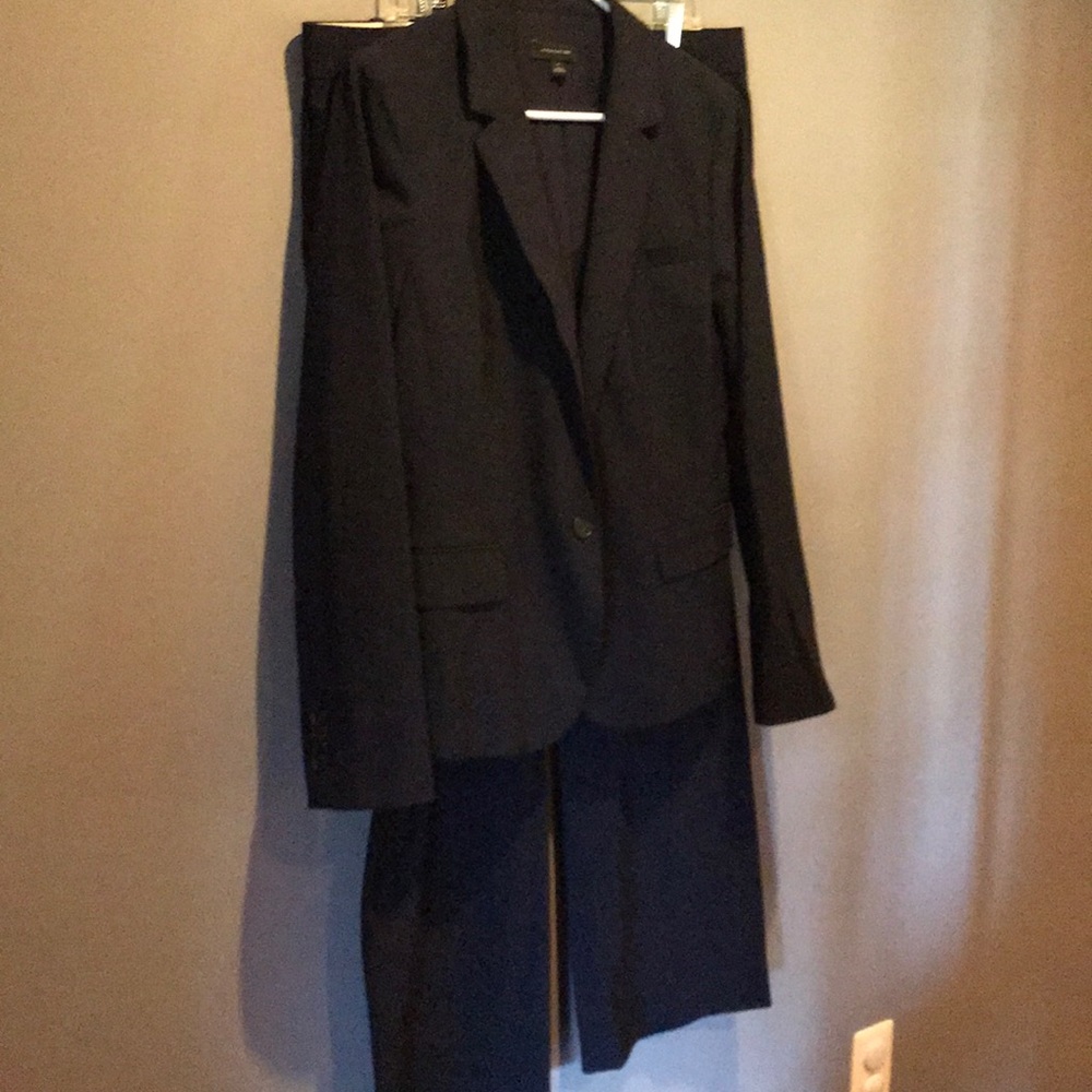 Navy pant suit